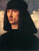 Portrait of a Young Man  68lkj BELLINI, Giovanni